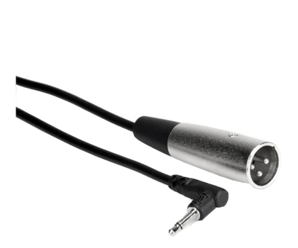 Kabel audio Hosa Kabel do kamer XLRm – TS R 3.5mm, 1.5m